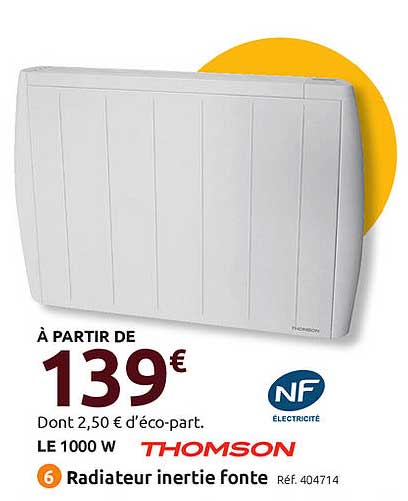 Radiateur Inertie Fonte Thomson