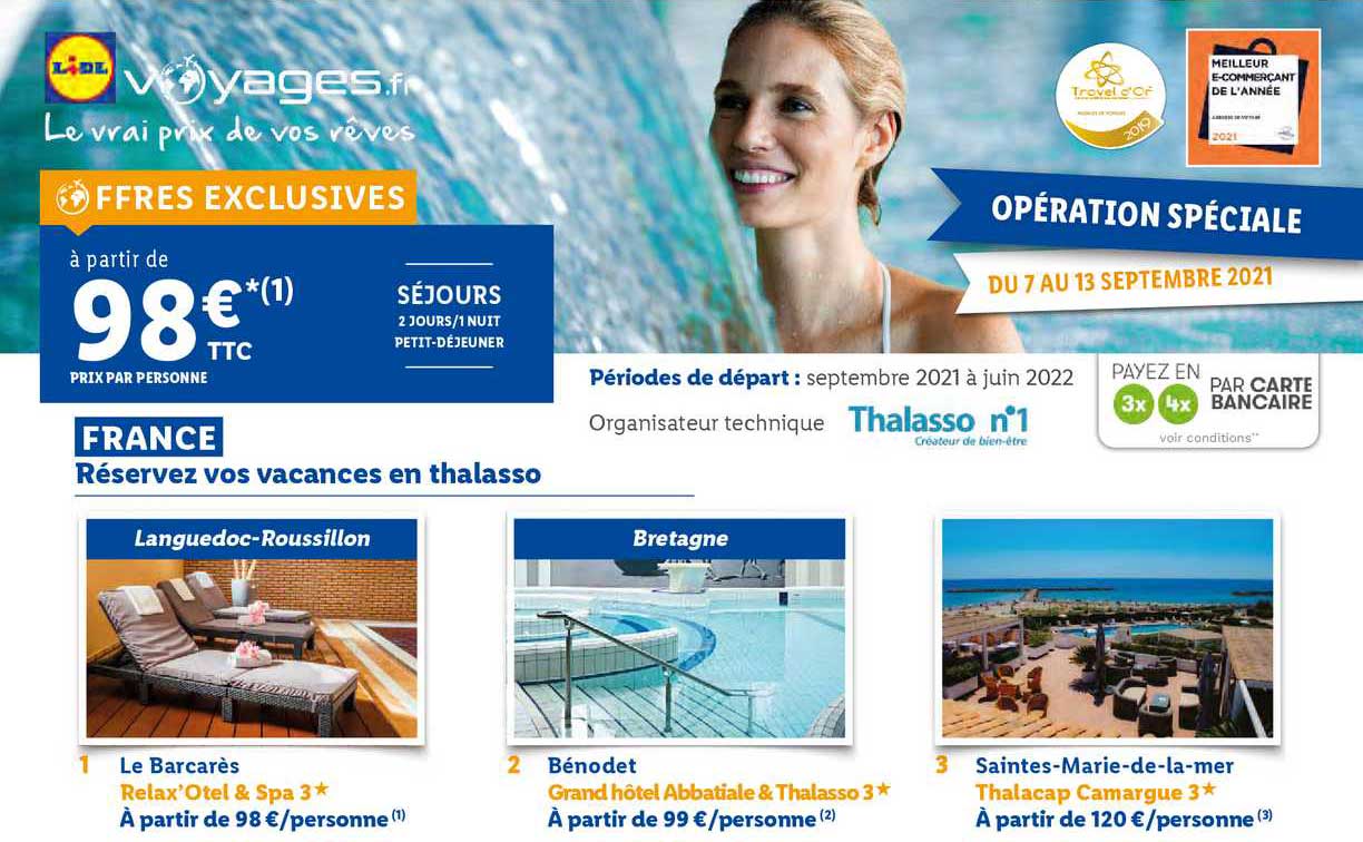 réservez vos vacances en thalasso