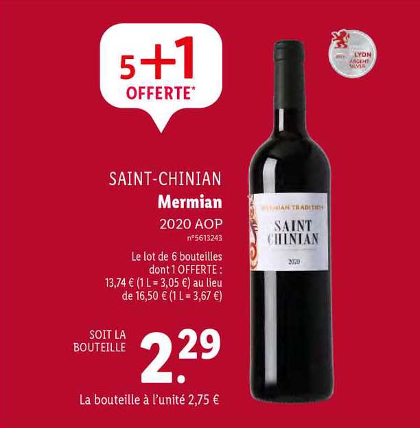 saint-chinian mermian 2020 aop