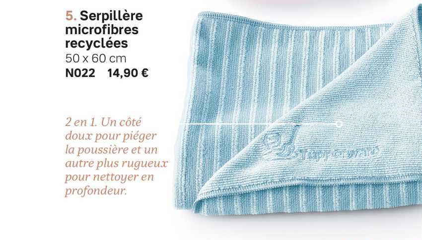 Serpillère Microfibres Recyclées