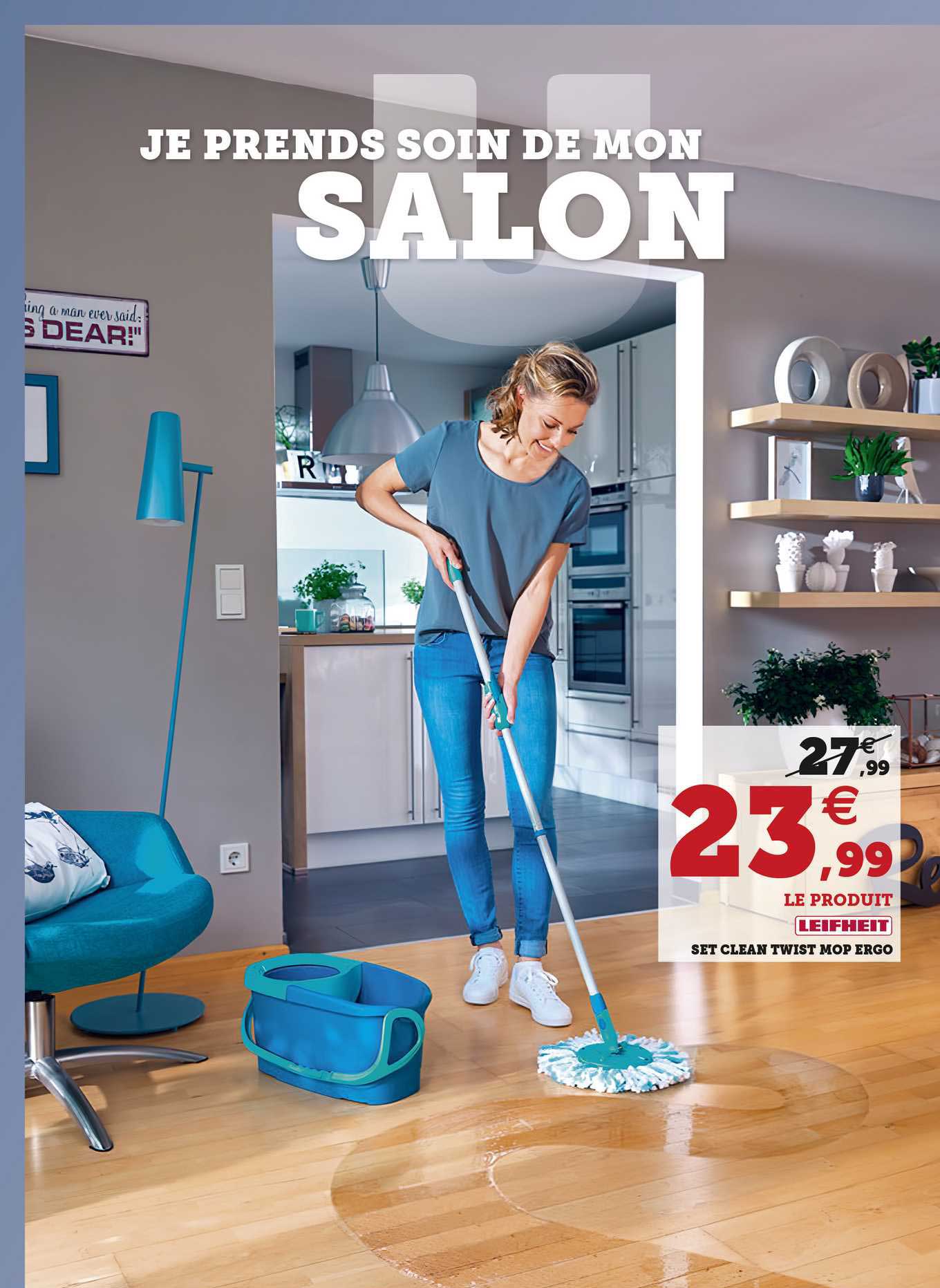 set clean twist mop ergo leifheit