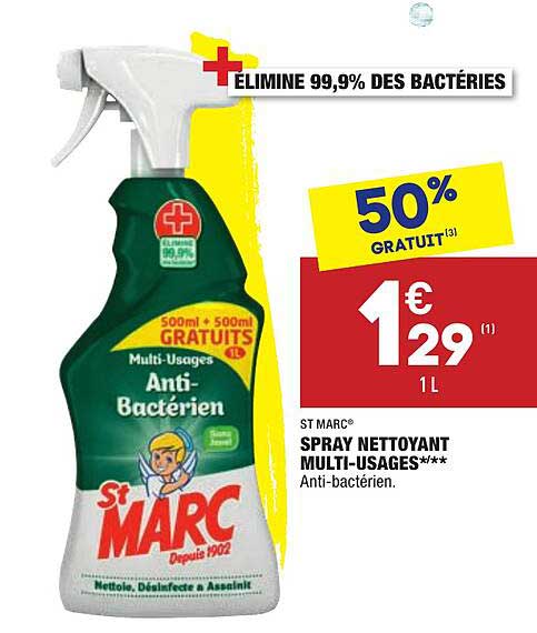 spray nettoyant multi-usages st marc