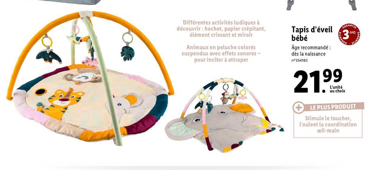 tapis d'éveil bébé