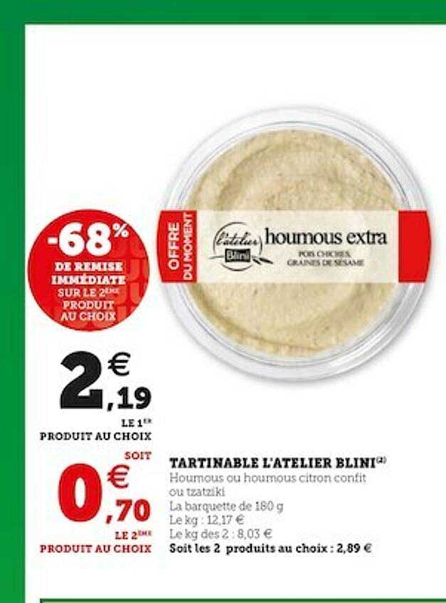 Tartinable L'atelier Blini