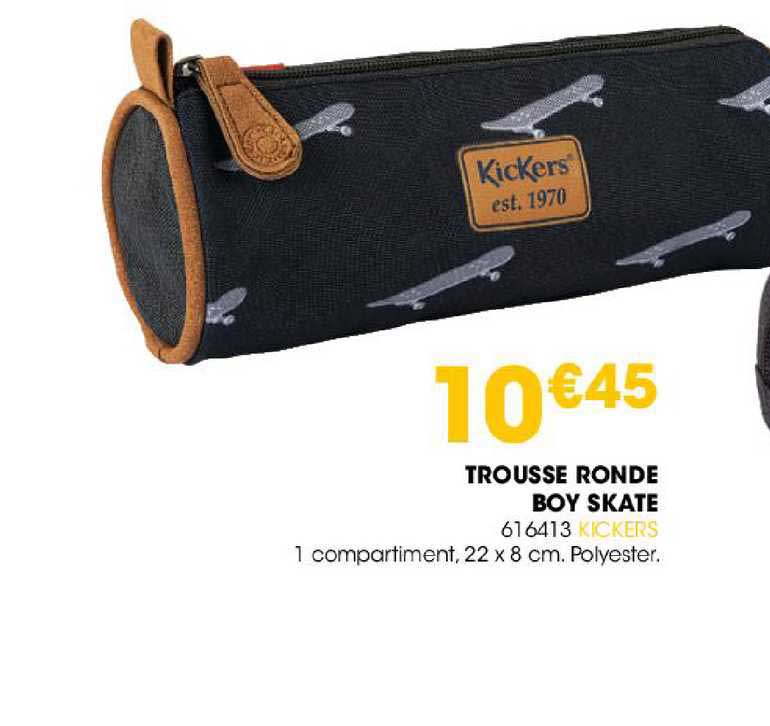 trousse ronde boy skate