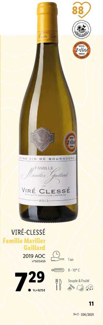 viré-clessé famille mariller gaillard 2019 aoc