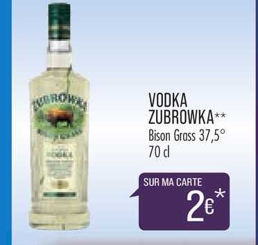 Vodka Zubrowka