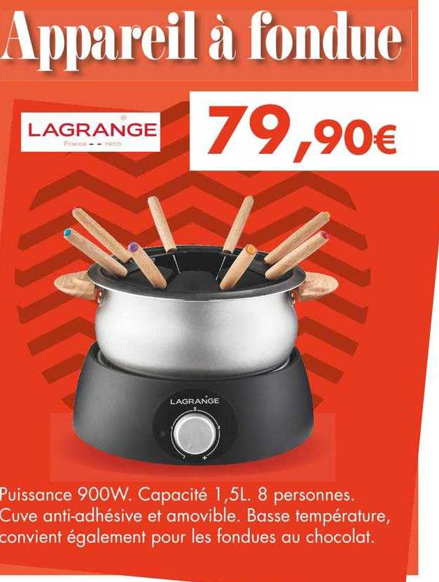Appareil à Fondue Lagrange