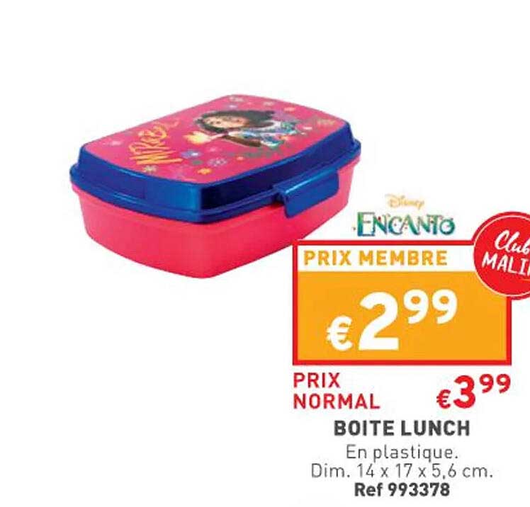 boîte lunch encanto