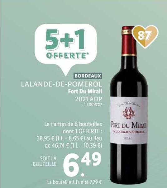 lalande-de-pomerol fort du mirail 2021 aop