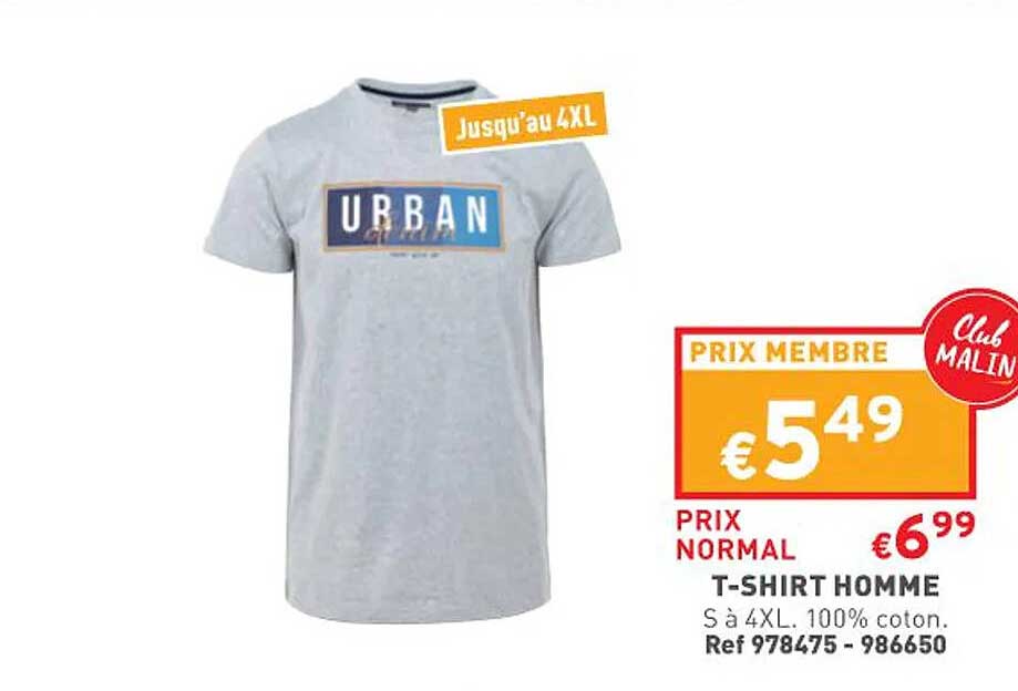t-shirt homme