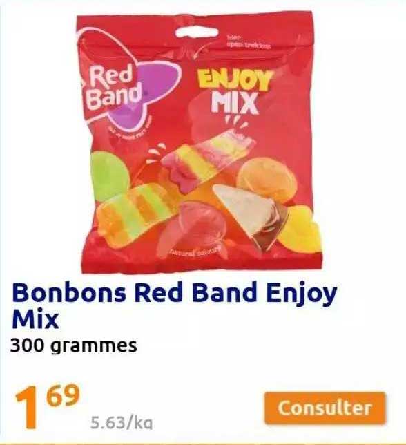 bonbons red band enjoy mix