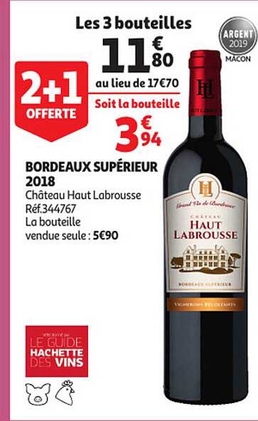 bordeaux supérieur 2018 château haut labrousse