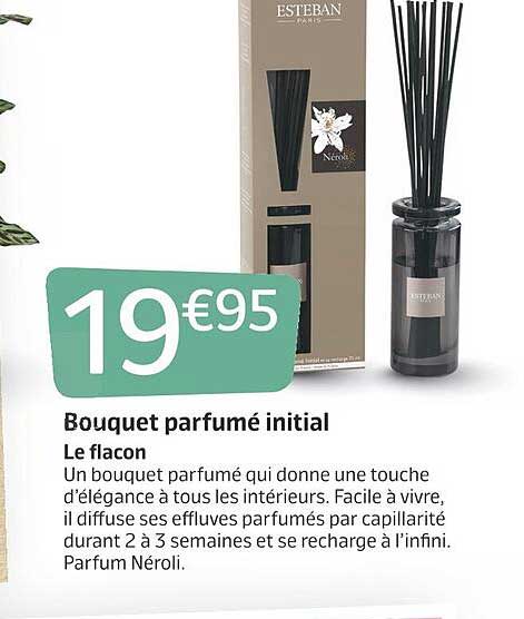 bouquet parfumé initial