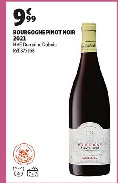 bourgogne pinot noir 2021 hve domaine dubois
