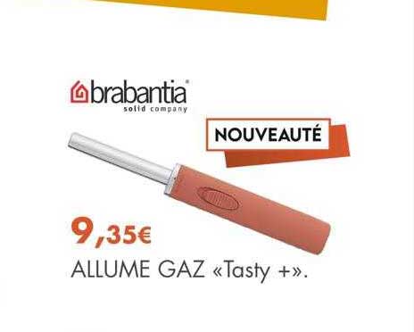 brabantia allume gaz "tasty +"