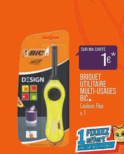 Briquet Utilitaire Multi-usages Bic