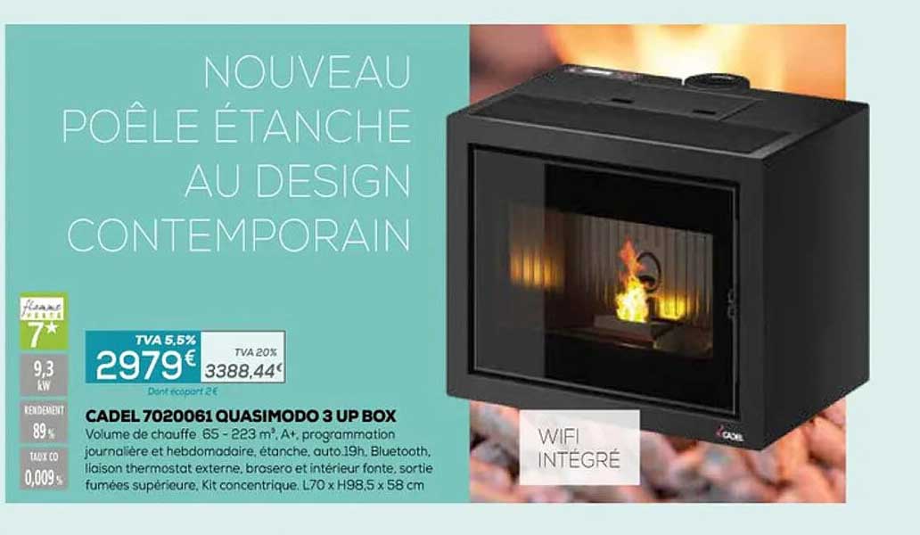 cadel 7020061 quasimodo 3 up box