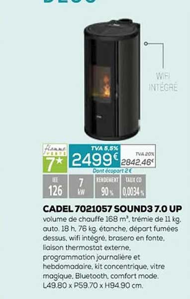 cadel 7021057 sound3 7.0 up