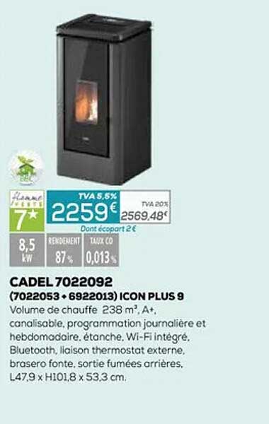 cadel 7022092 icon plus 9