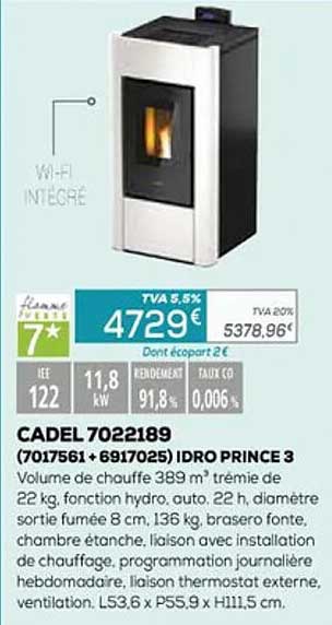 Cadel 7022189 (7017561 + 6917025) Idro Prince 3