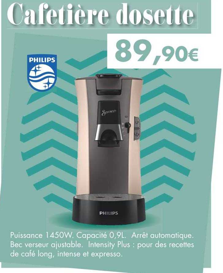 Cafetière Dosette Philips