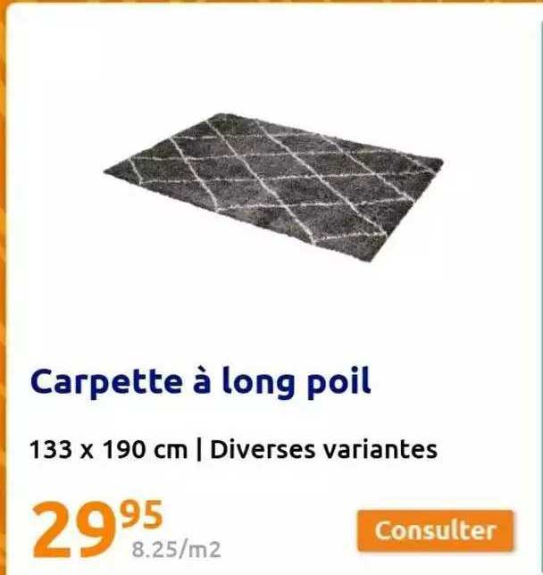 carpette à long poil