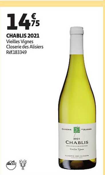 chablis 2021 vieilles vignes closerie des alisiers