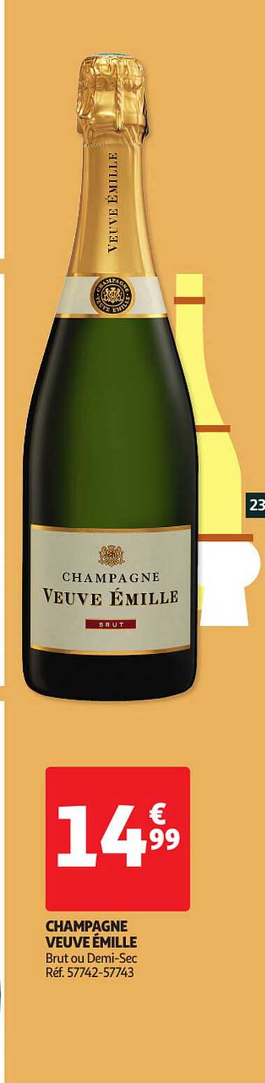champagne veuve émille