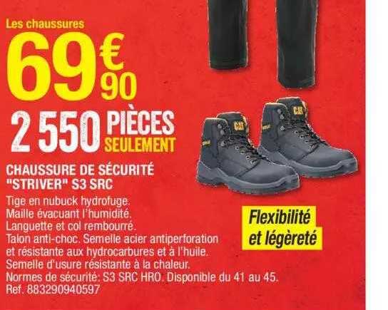 chaussure de sécurité "striver" s3 src