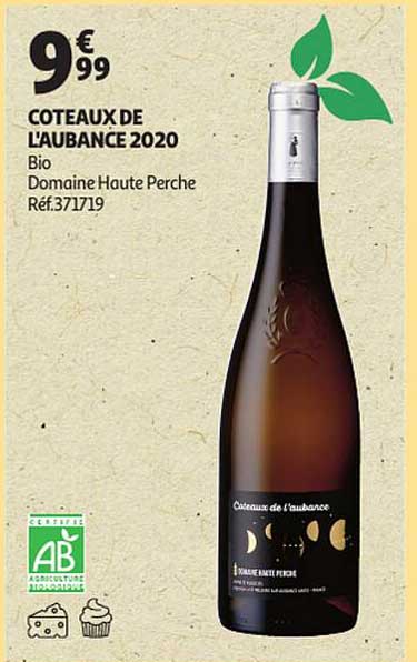 côteaux de l'aubance 2020 bio domaine haute perche
