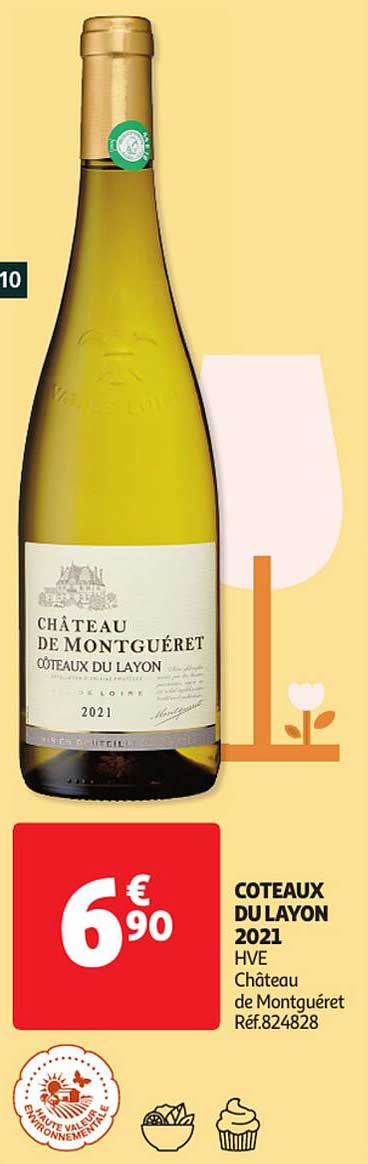 Côteaux Du Layon 2021 Hve Château De Montguéret