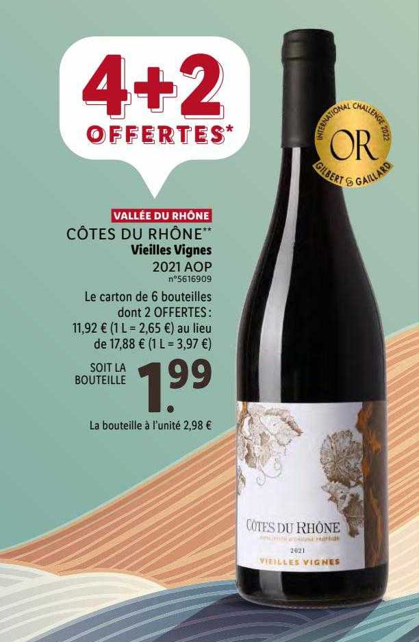 côtes du rhône vieilles vignes 2021 aop