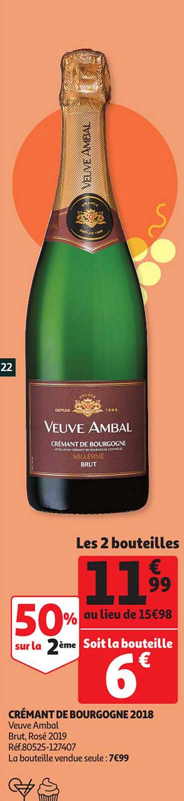 crémant de bourgogne 2018 veuve ambal