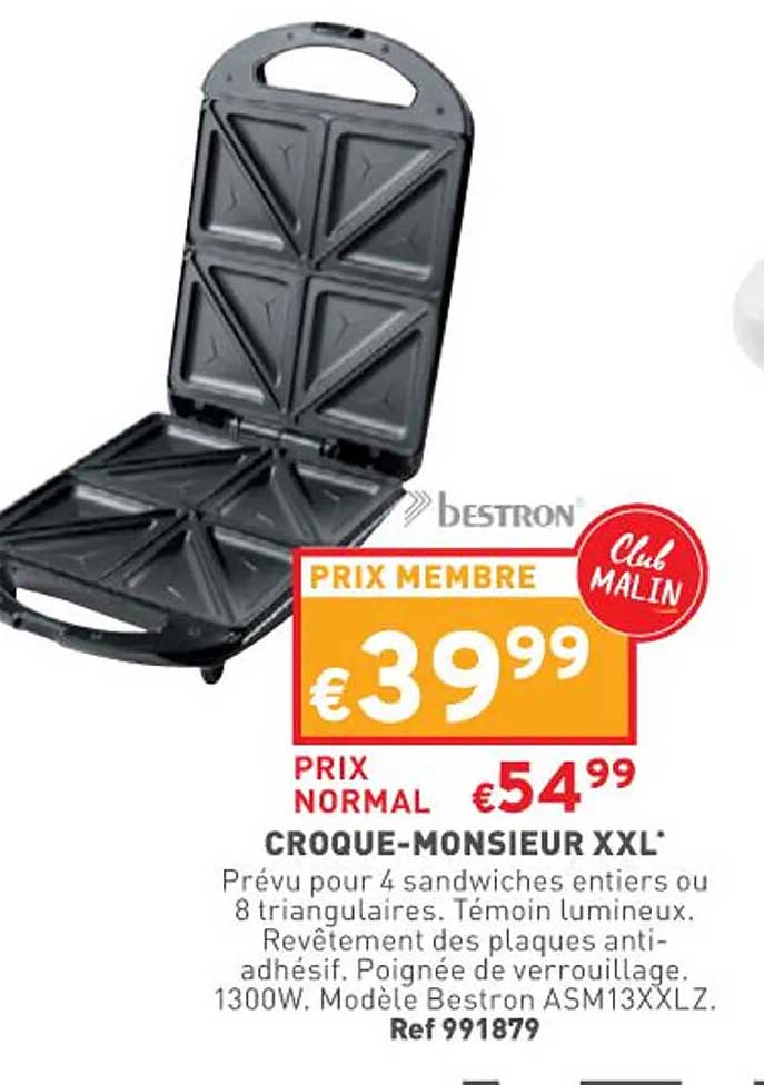 croque-monsieur XXL