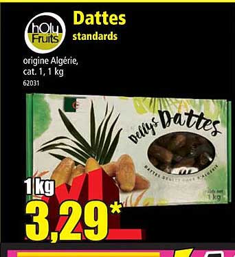 dattes standards holy fruits