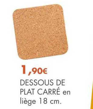 Dessous De Plat Carré