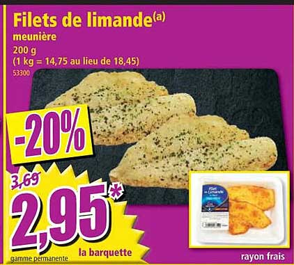 Filets De Limande Meunière