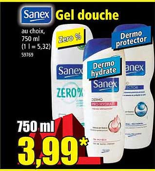 Gel Douche Sanex