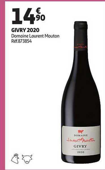 Givry 2020 Domaine Laurent Mouton