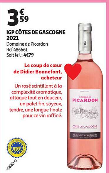 Igp Côtes De Gascogne 2021