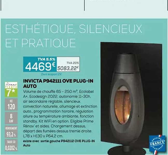 invicta p942111 ove plug-in auto