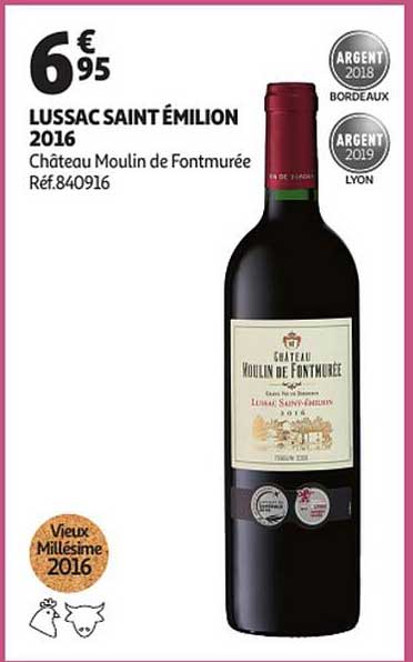 lussac saint émilion 2016