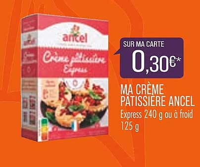 ma crème pâtissière ancel