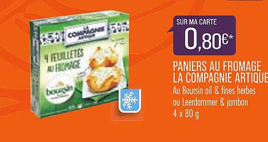 paniers au fromage la compagnie artique