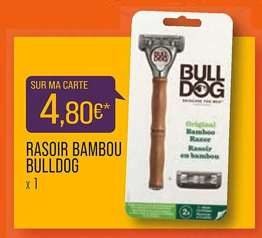 rasoir bambou bulldog