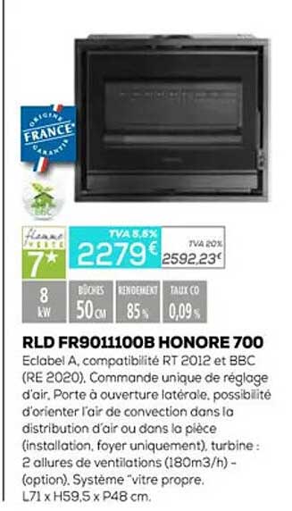 Rld Fr9011100b Honore 700