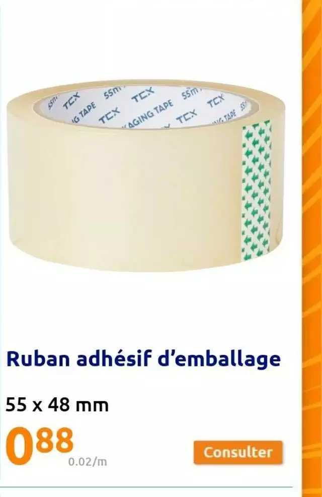 ruban adhésif d'emballage