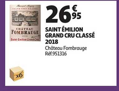 saint émilion grand cru classé château fombrauge
