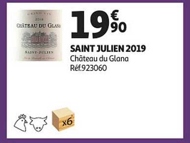 saint julien 2019 château du glana